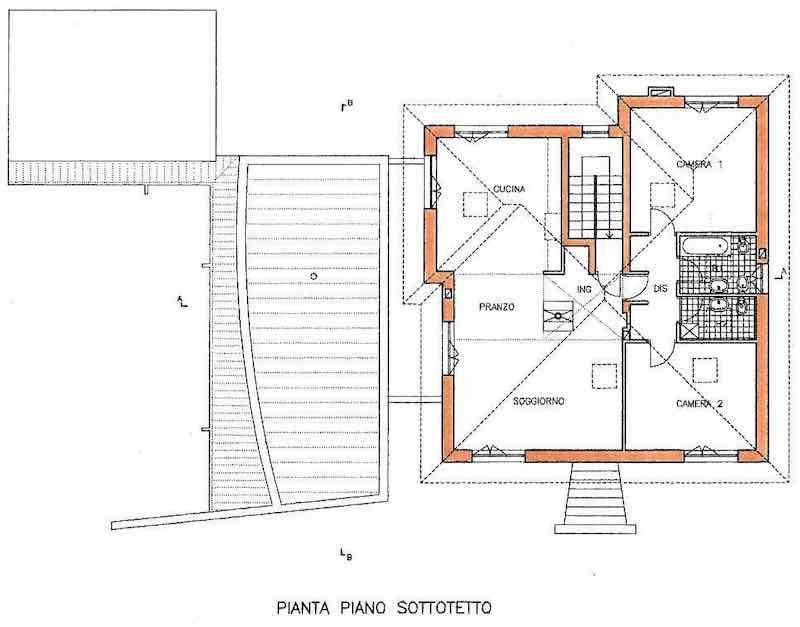 Villino anni 50 - Tavola 4